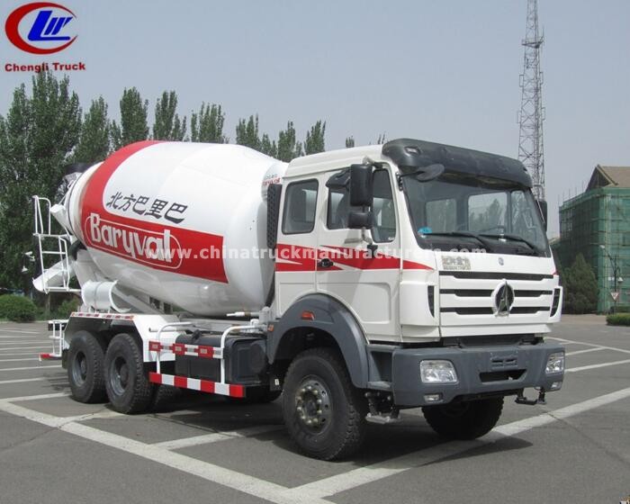 Beiben 6x4 concrete mixer truck 10m3