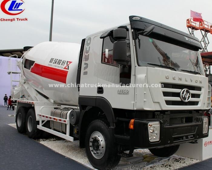 IVECO Hongyan 6x4 concrete mixer truck 9m3