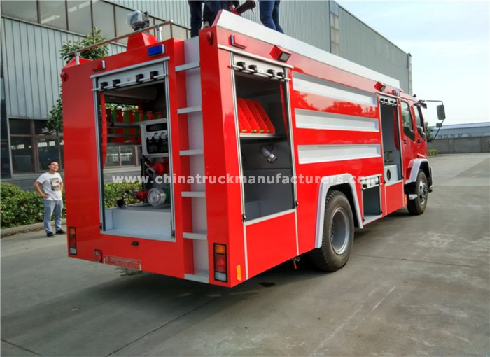 China 8 ton foam tank fire fighting truck
