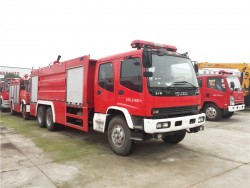 ISUZU 6x4 15 ton fire fighting truck
