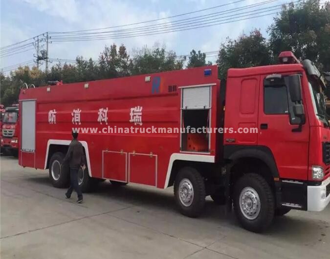 China 8x4 5000 Liters Rescue foam fire truck