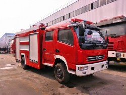 China 4x2 Dry Powder and Foam Fire Fighting Truck