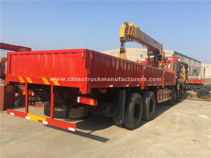 Dongfeng 8x4 16 ton Lorry-mounted crane