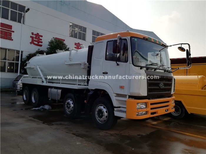 8x4 right hand drive CAMC 20m3 vacuum suction truck