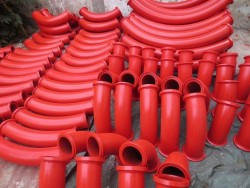truck mounted concrete pump pipe elbow