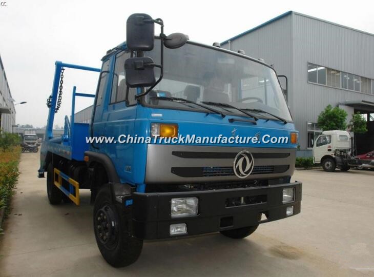China 4 wheel 8 ton Swing Arm Garbage Truck