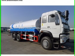 Hydraulic Steering 371HP HOWO Fuel Tank Truck