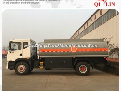 8000 Liters Oil Tanker Truck for Diesel Gasoline Kerosene Loading