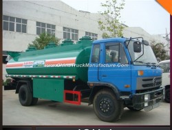 Dongfeng 190p 16m3 Refuel Oil Tanker Truck Oil Tank Truck