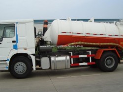 Sinotruk HOWO 4X2 10cbm Vacuum Tanker Truck