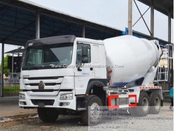 HOWO 9cbm Concrete Mixer Truck Cement Transportation Truck