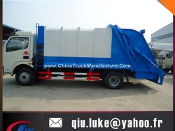 9 Cubic Meter Waste Compactor Truck