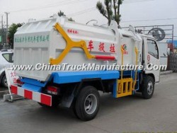 5 Cbm Side Loader Refuse Truck with JAC Chassis