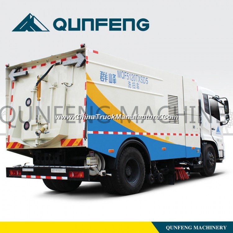 Road Sweeping and Washing Truck
