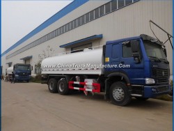 Sinotruk HOWO 10 Wheels Oil Transport Truck 20000L 20cbm 20m3 Fuel Tank Truck for Sale