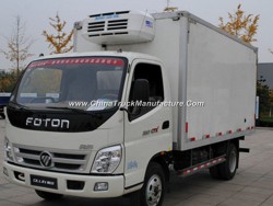 Mini Refrigerator Cold Freezer Transport Trucks 2.5 Tonne Gvw Refrigerated Box Vans for Sale