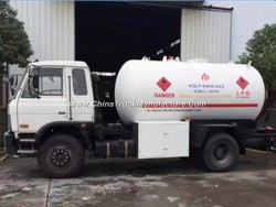 Nigeria Market 8mt 8tons LPG Propane Cooking Gas Bobtail Tanker Trucks with Durable Quality