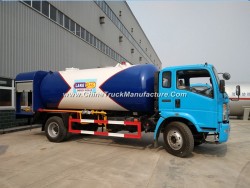 Good Performance HOWO 15cbm 15000liters LPG Tank Mounted Bobtail Trucks for Tanzania Market