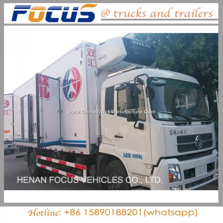 Light Duty Frozen Food Cooling Van Body Isulated Refrigerated Truck