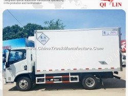 LHD / Rhd 4X2 Small Seafood Refrigerated Truck for Sale