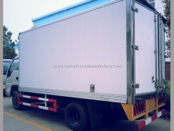 China 5t Insulated Reefer Frozen Refrigerated Truck with Sanwich Panel Box