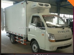 Low Price 1-1-2ton Meat Freezer Transport Refrigerated Truck