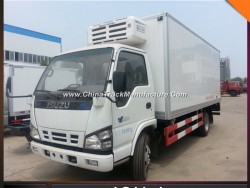 China Hot Sales Isuzu Refrigerator Cooling Van Refrigeration Van Truck