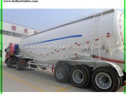 Road Tank Carry Cement Silos Truck Trailer for Transportation