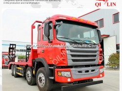 Customized Heavy Equipment Transport Low Flat Deck Truck