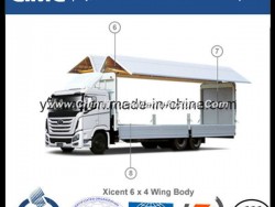 Hyundai Xcient 6X4 Wing Body Truck 30 Ton