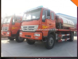 Xinhuanghe 8ton Bitumen Sprayer Distribution Tank Truck