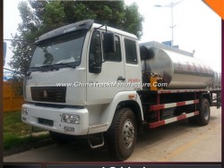 Sino 9t 10t Bitumen Distribution Tank Truck Bitumen Delivery Tanker