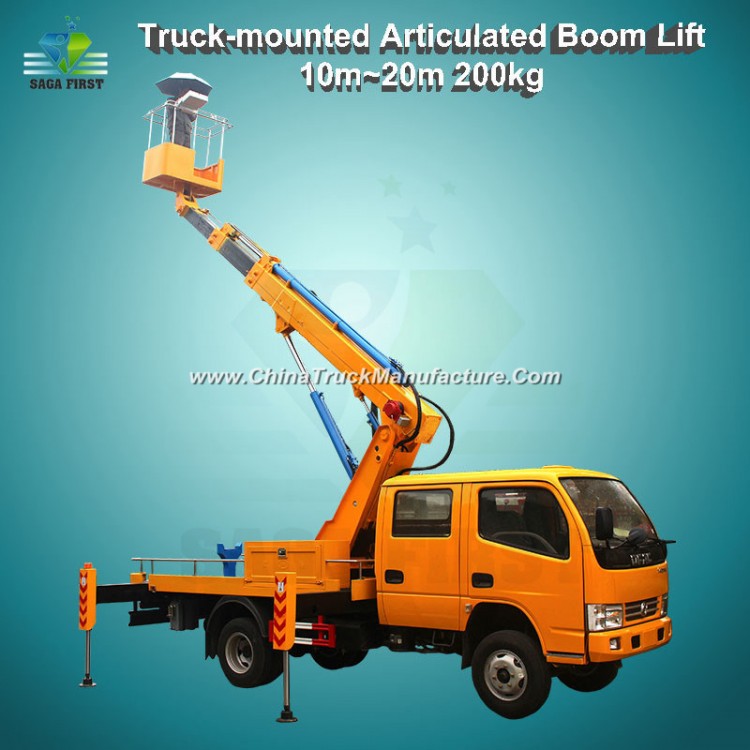 200kg 10m-24m High Lift Vehicle Truck Mounted Boom Lift