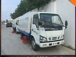 Factory Price Vacuum Road Sweeper Truck with Brushes for Urban Cleaning