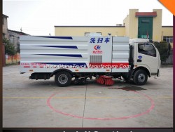 Promotional 5cbm Road Sweeper Truck with Brushes for Sale