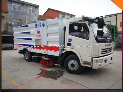 Factory Promotion Electric Road Street Cleaning Sweeper Truck