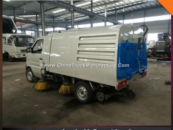Manufacture Small Road Multifunction Vacuum Washer Sweeper Truck