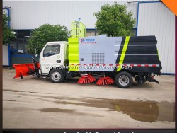China Famous Brand 6m3 7m3 Snow Removal Street Clean Sweeper Truck