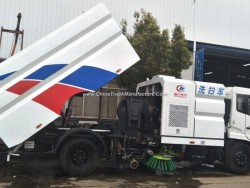 9000L Water 7000L Dust High Vacuum Road Sweeper for Sale