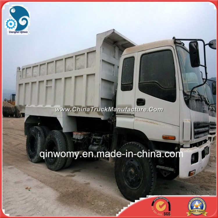 360HP/10cylinders Munal-Contral 6*4 Cargo-Delivery Used Isuzu Dump Truck for Philippines