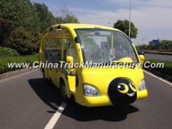 Best Price 23 Seats Electric Tourist Shuttle Bus for Sale