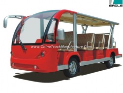 14 Seats Electric Bus, Shuttle Bus, Electri Car, Sightseeing Bus, Battery Powered Tourist Bus