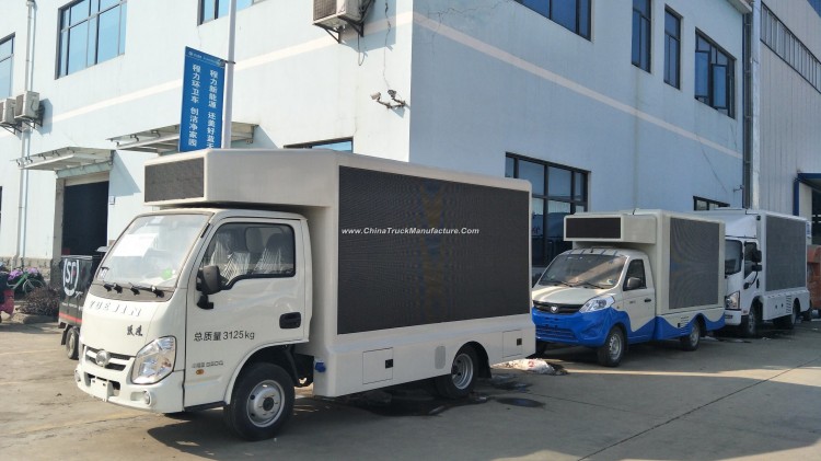 Isuzu 4X2 Mobile Advertising Vehicle 190 HP Outdoor LED Display Truck Mobile Billboard Truck/Outdoor