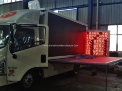 Sinotruk HOWO 4X2 LED Screen P8 P10 Small LED Advertising Truck Mobile Truck Stage for Sale