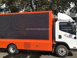 Sinotruk HOWO P8 HD Mobile Advertising Truck LED Display Truck LED Digital Display Truck