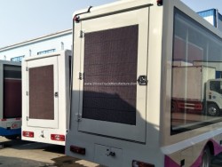 P8 P10 Colorful Screen Outside Advertising LED Truck for Sale