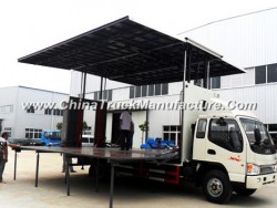 24m2-80m2 Outdoor Stage Promotion Truck /Stage Truck with LED Screen/Mobile Stage Truck Trailer/Stag