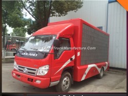 China Factory Sales Mobile Advertisement Truck LED Outdoor Advertising Truck