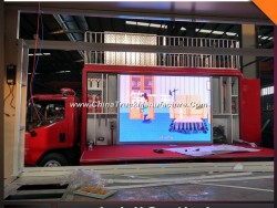 Euro4 Foton Special Truck Mobile Advertising LED Display Truck