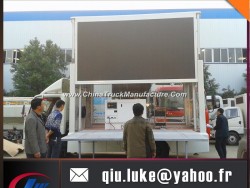 Lifting LED Van Screens Truck, Truck Mobile Advertising LED Display for Outdoor